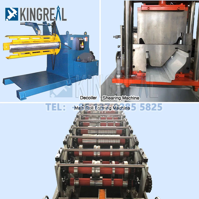 rain gutter roll forming machine rain gutter roll forming machine