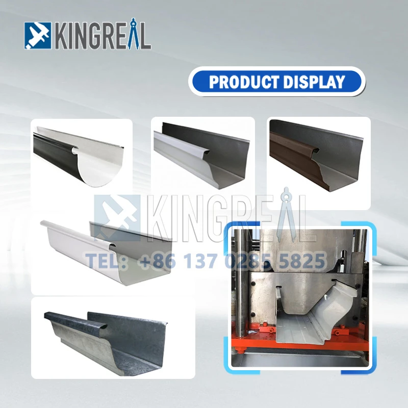 rain gutter roll forming machine rain gutter roll forming machine